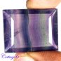 CERTIFIED 50.37Cts. NATURAL PURPLE FLUORITE CUT GEMSTONE C6-07