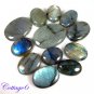 12Pcs. 486.00Cts. NATURAL LABRADORITE WHOLE SALE LOT CABOCHON GEMSTONE C6-448