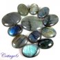 12Pcs. 486.00Cts. NATURAL LABRADORITE WHOLE SALE LOT CABOCHON GEMSTONE C6-448