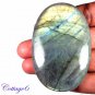 CERTIFIED 250.51Cts. NATURAL GOLDEN FLASH LABRADORITE CABOCHON GEMSTONE C6-255