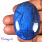 CERTIFIED 188.50Cts. NATURAL LABRADORITE BLUE FLASH CABOCHON GEMSTONE C6-25