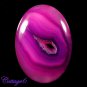 CERTIFIED 90.95Cts. ONYX  DRUZY AGATE GEODE CABOCHON GEMSTONE C6-738