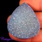 CERTIFIED 89.25Cts. CRYSTAL DRUZY AGATE GEODE CABOCHON GEMSTONE C6-749