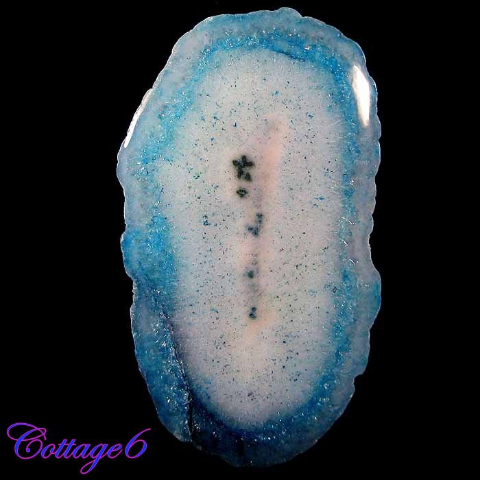 CERTIFIED 70.55Cts. SOLAR DRUZY AGATE GEODE CABOCHON GEMSTONE C6-748