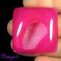 CERTIFIED 121.90Cts. ONYX DRUZY AGATE GEODE CABOCHON GEMSTONE C6-48