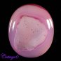 CERTIFIED 131.50Cts. ONYX  DRUZY AGATE GEODE CABOCHON GEMSTONE C6-410