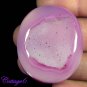 CERTIFIED 131.50Cts. ONYX  DRUZY AGATE GEODE CABOCHON GEMSTONE C6-410