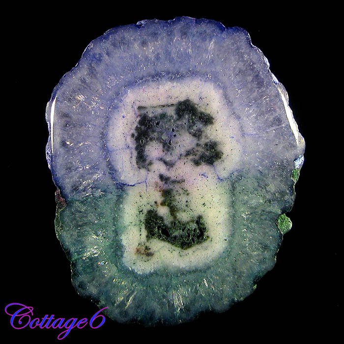 96.10Cts. SOLAR DRUZY AGATE GEODE CABOCHON GEMSTONE C6-383