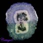 96.10Cts. SOLAR DRUZY AGATE GEODE CABOCHON GEMSTONE C6-383