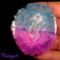CERTIFIED 179.10Cts. SOLAR DRUZY AGATE GEODE CABOCHON GEMSTONE C6-397