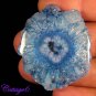 CERTIFIED 78.30Cts. SOLAR DRUZY AGATE GEODE CABOCHON GEMSTONE C6-407