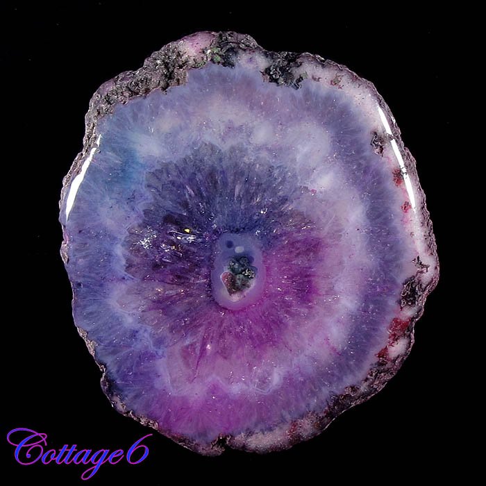 CERTIFIED 77.51Cts. SOLAR DRUZY AGATE GEODE CABOCHON GEMSTONE C6-1019