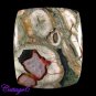 CERTIFIED  52.25Cts. NATURAL JASPER CABOCHON GEMSTONE C6-319