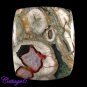 CERTIFIED  52.25Cts. NATURAL JASPER CABOCHON GEMSTONE C6-319
