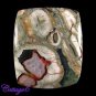 CERTIFIED  52.25Cts. NATURAL JASPER CABOCHON GEMSTONE C6-319
