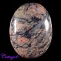 Certfied 123.15Cts. NATURAL PICTURE JASPER CABOCHON GEMSTONE C6-345