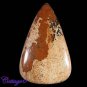Certified 34.84Cts. NATURAL JASPER CABOCHON GEMSTONE C6-916