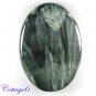 Certfied 51.95Cts. NATURAL SERAPHINITE CABOCHON GEMSTONE C6-2511