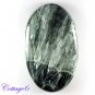 Certified  60.35Cts. NATURAL SERAPHINITE CABOCHON GEMSTONE C6-2522
