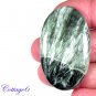 Certified  60.35Cts. NATURAL SERAPHINITE CABOCHON GEMSTONE C6-2522