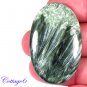 Certified  54.75Cts. NATURAL SERAPHINITE CABOCHON GEMSTONE C6-2515