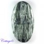 Certified  56.95Cts. NATURAL SERAPHINITE CABOCHON GEMSTONE C6-2507