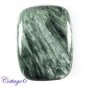 Certified 25.35Cts. NATURAL SERAPHINITE CABOCHON GEMSTONE C6-2525