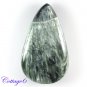 Certified  25.80Cts. NATURAL SERAPHINITE CABOCHON GEMSTONE C6-2498