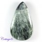 Certified  25.80Cts. NATURAL SERAPHINITE CABOCHON GEMSTONE C6-2498