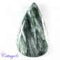 Certified 31.85Cts. NATURAL SERAPHINITE CABOCHON GEMSTONE C6-2497