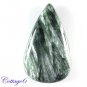 Certified 31.85Cts. NATURAL SERAPHINITE CABOCHON GEMSTONE C6-2497