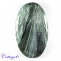 Certfied 32.30Cts. NATURAL SERAPHINITE CABOCHON GEMSTONE C6-2509