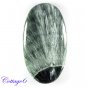 Certfied 40.95Cts. NATURAL SERAPHINITE CABOCHON GEMSTONE C6-2519