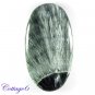Certfied 40.95Cts. NATURAL SERAPHINITE CABOCHON GEMSTONE C6-2519