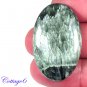 Certfied 34.75Cts. NATURAL SERAPHINITE CABOCHON GEMSTONE C6-2504