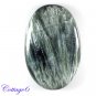 Certfied 39.85Cts. NATURAL SERAPHINITE CABOCHON GEMSTONE C6-2512