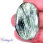 Certfied 39.85Cts. NATURAL SERAPHINITE CABOCHON GEMSTONE C6-2512