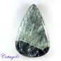 Certfied 47.75Cts. NATURAL SERAPHINITE CABOCHON GEMSTONE C6-2523