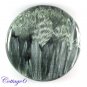 Certfied 42.85Cts. NATURAL SERAPHINITE CABOCHON GEMSTONE C6-2514
