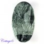 Certfied 46.50Cts. NATURAL SERAPHINITE CABOCHON GEMSTONE C6-2502