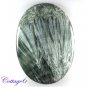Certified 109.50Cts. NATURAL SERAPHINITE CABOCHON GEMSTONE C6-2520