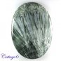Certified 109.50Cts. NATURAL SERAPHINITE CABOCHON GEMSTONE C6-2520
