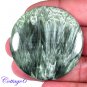 Certified 75.90Cts. NATURAL SERAPHINITE CABOCHON GEMSTONE C6-2518