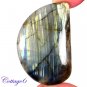 Certfied 114.75Cts. NATURAL GOLDEN FLASH LABRADORITE CABOCHON GEMSTONE C6-2566