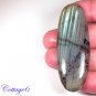 Certfied 77.90Cts. NATURAL GOLDEN FLASH LABRADORITE CABOCHON GEMSTONE C6-2570