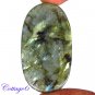 Certfied 106.95Cts. NATURAL GOLDEN FLASH LABRADORITE CABOCHON GEMSTONE C6-2576