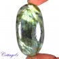 Certfied 106.95Cts. NATURAL GOLDEN FLASH LABRADORITE CABOCHON GEMSTONE C6-2576