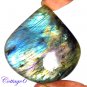 Certfied 161.40Cts. NATURAL GOLDEN FLASH LABRADORITE CABOCHON GEMSTONE C6-2604