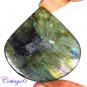 Certfied 161.40Cts. NATURAL GOLDEN FLASH LABRADORITE CABOCHON GEMSTONE C6-2604