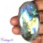 Certfied 98.05Cts. NATURAL GOLDEN FLASH LABRADORITE CABOCHON GEMSTONE C6-2591